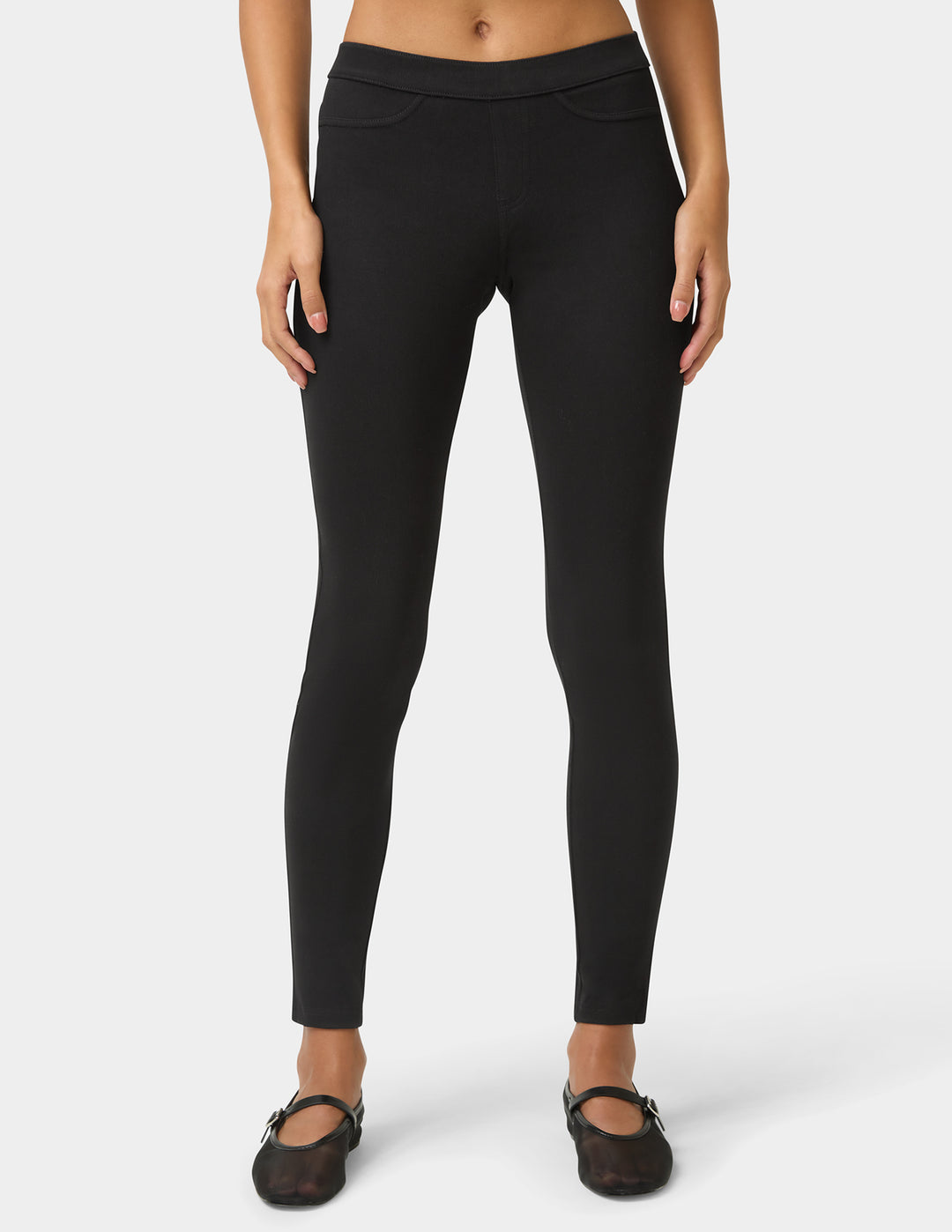 Classic Indigo Denim Leggings