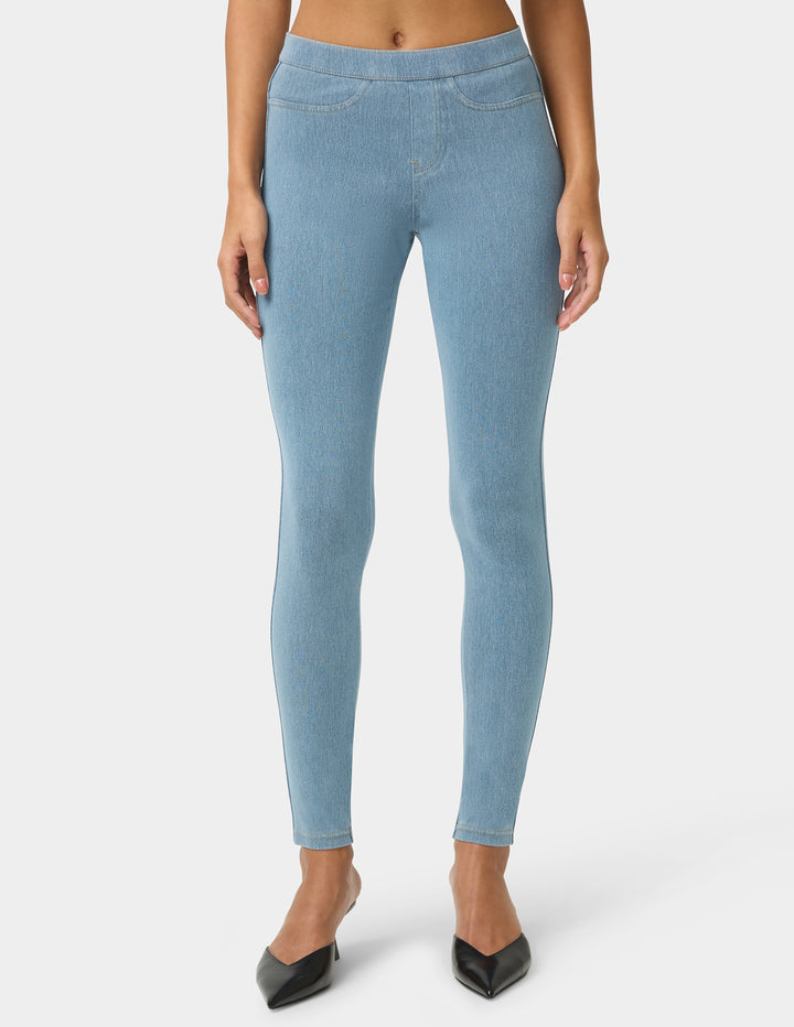 Classic Indigo Denim Leggings