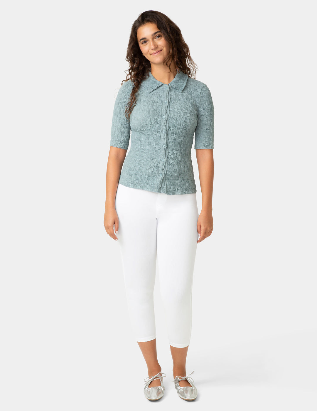 Classic Indigo Denim Capri