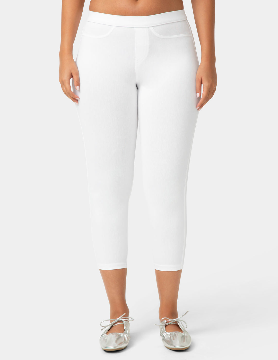 Classic Indigo Denim Capri