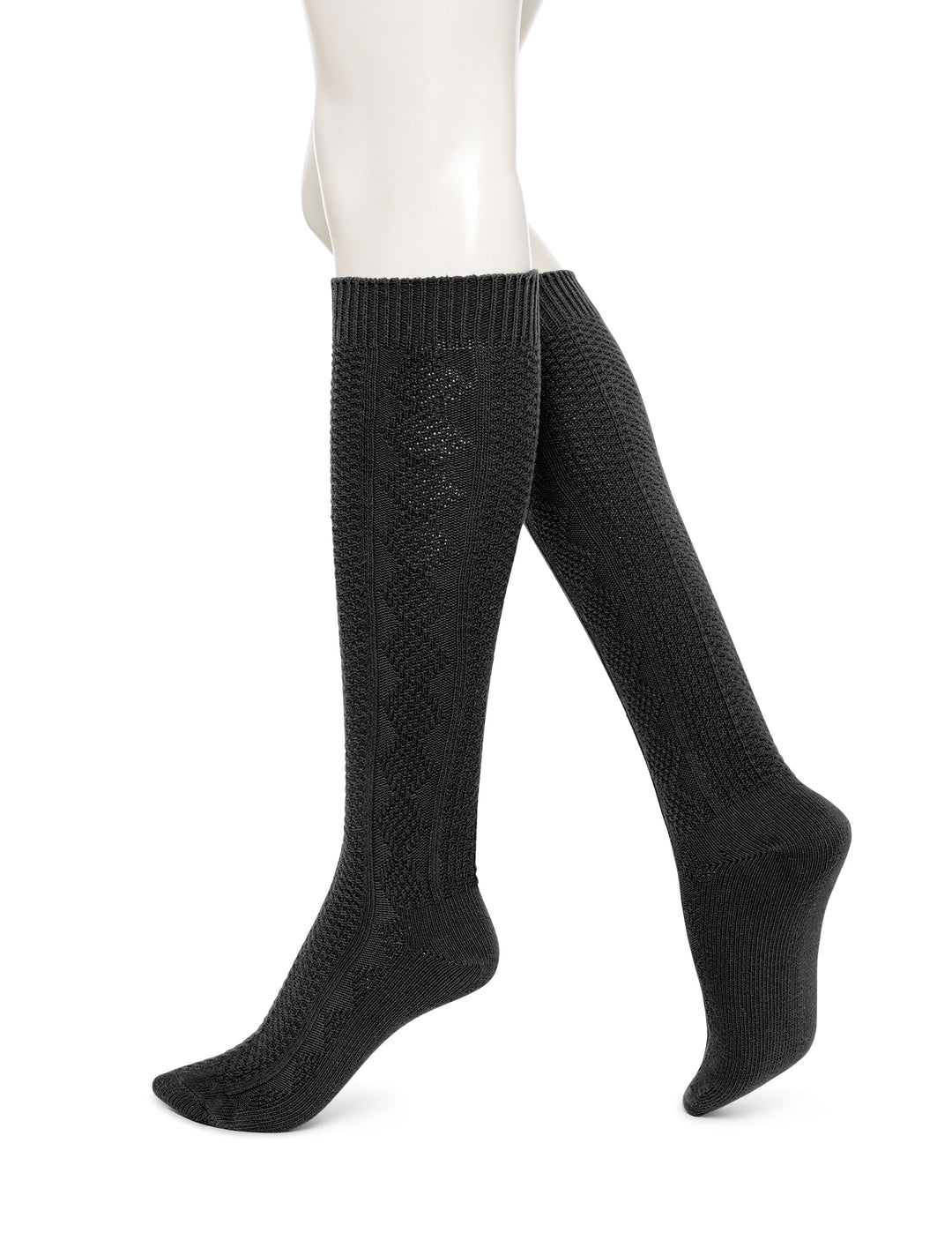 Argyle Pattern Knee Sock