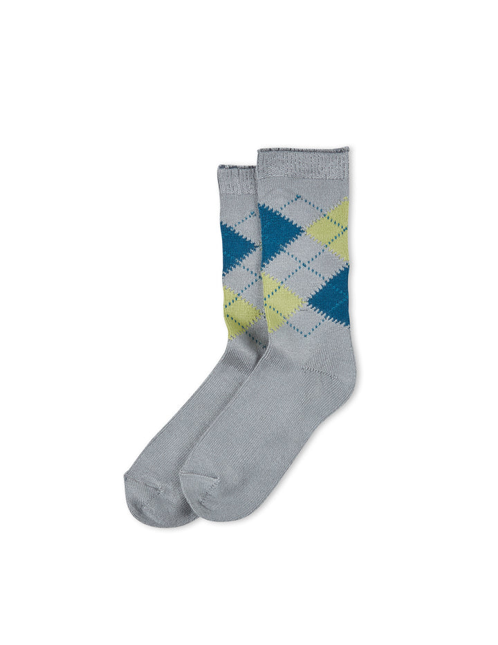 Argyle Crew Socks
