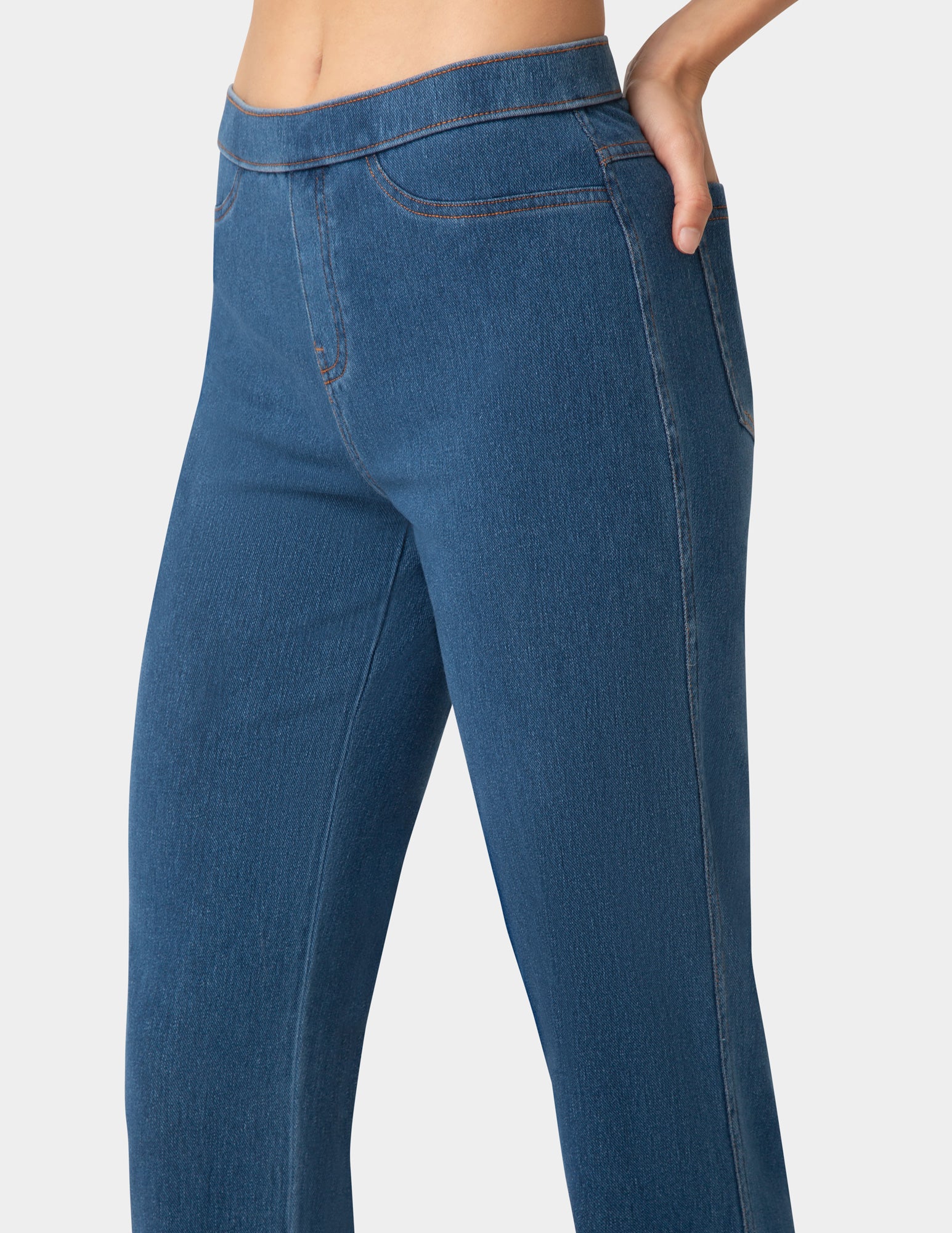 Denim Straight Leg Legging – No nonsense Denim Straight Leg Legging – No nonsense