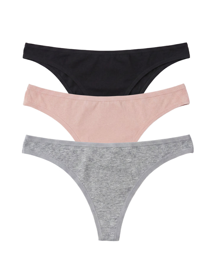 3 pair of thong underwear