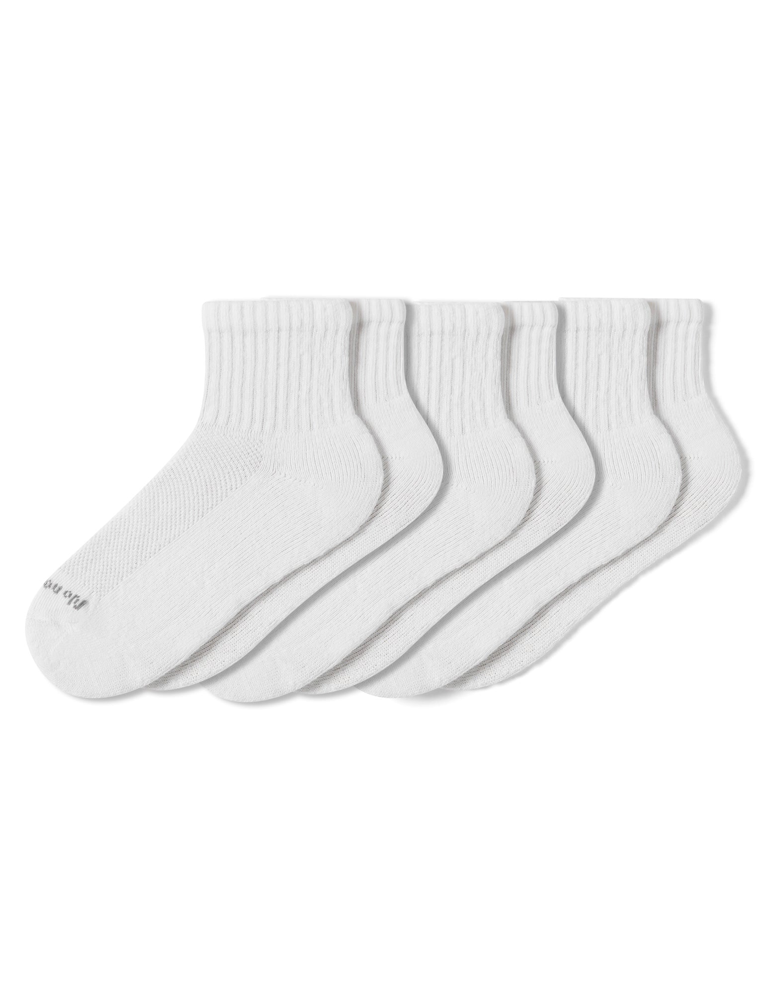Soft & Breathable Women's Cushioned Mini Crew Socks 3 Pair Pack