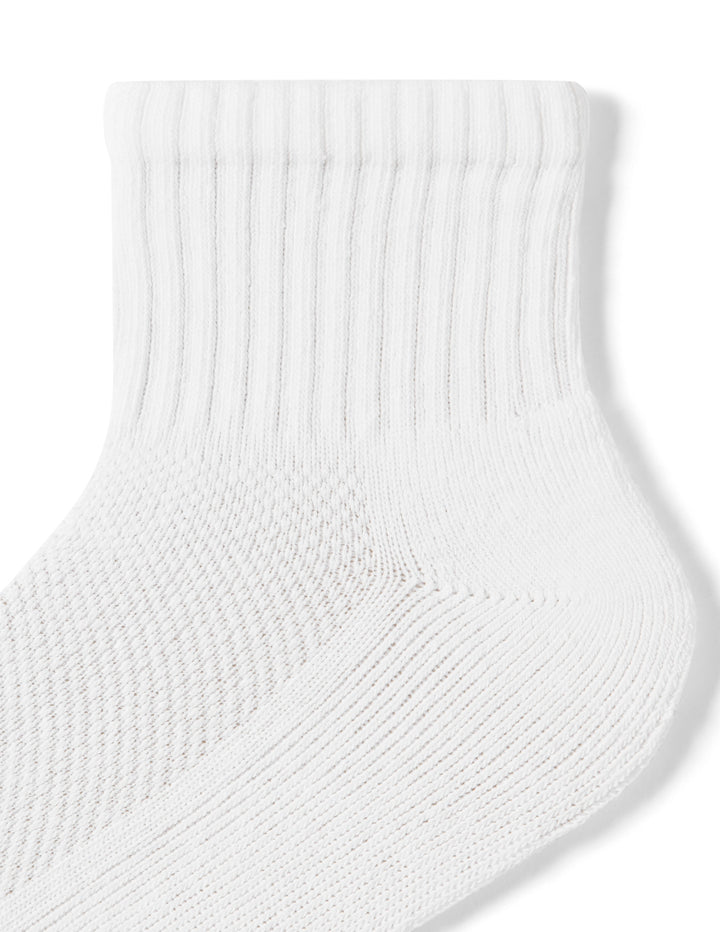 Soft & Breathable Women's Cushioned Mini Crew Socks 3 Pair Pack