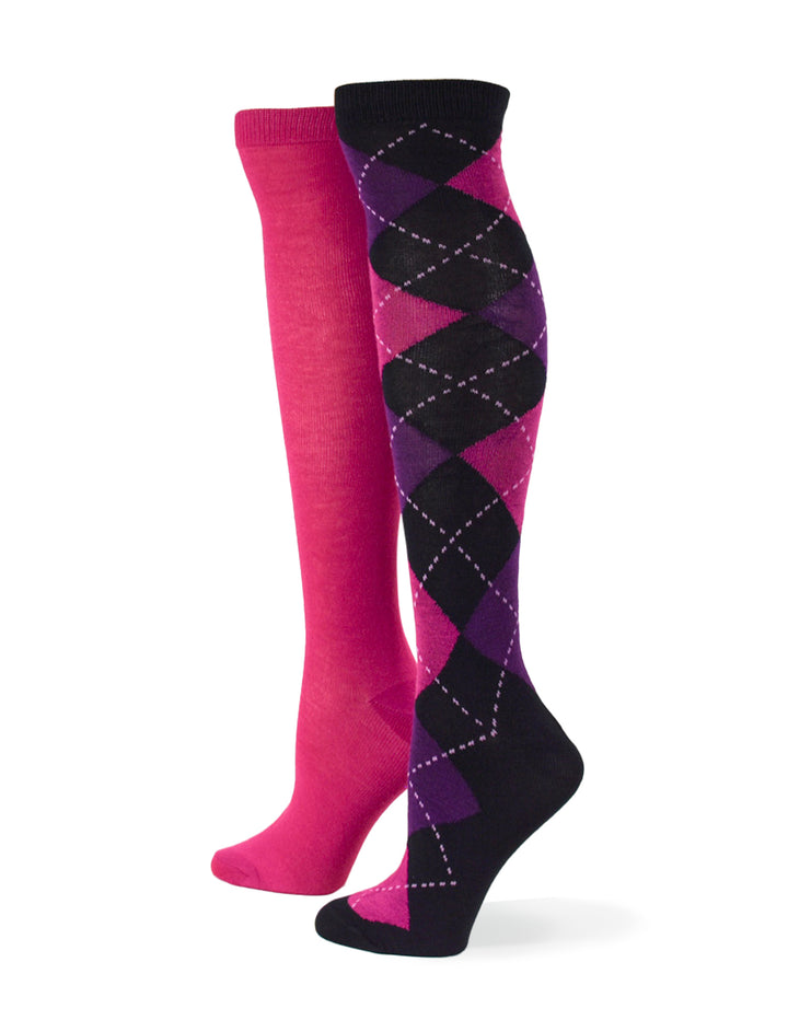 Color Expressions Knee High Socks