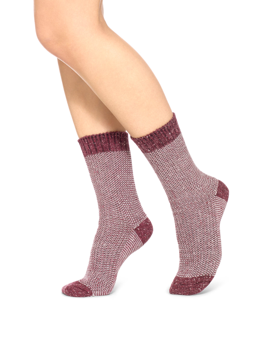 Mini Stripe Pattern Boot Sock