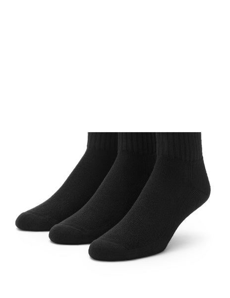 Men's Cushion Quarter Top 3 Pair Pack – No nonsense