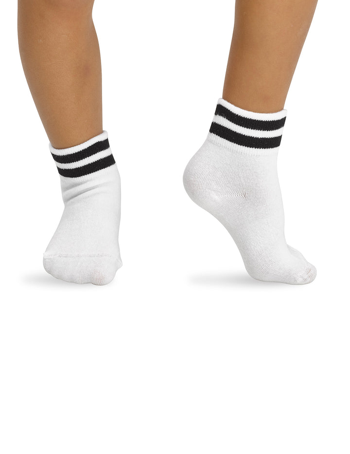 Kids ExpanTech Athletic Basic Ankle Sock 3 Pair Pack