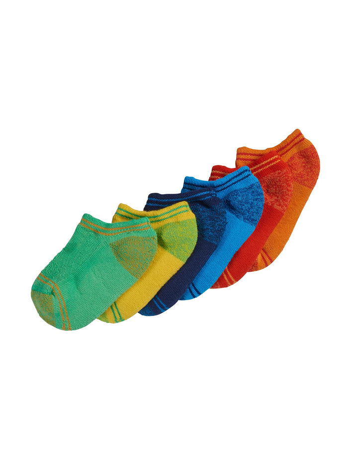 Kids ExpanTech Sport No Show Sock 6 Pair Pack