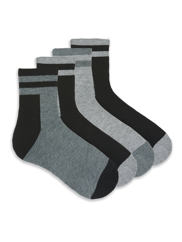 Outdoor Colorblock Mini Crew Sock 4 Pair Pack