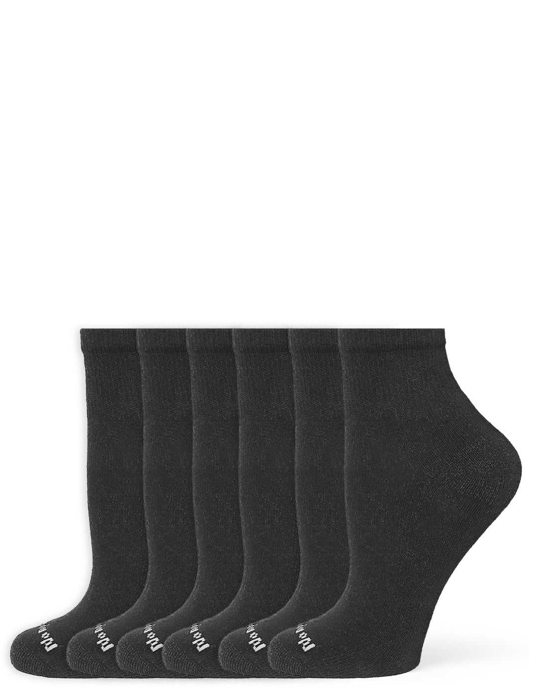 Women's Cushioned Quarter Top Socks 6 Pair Pack