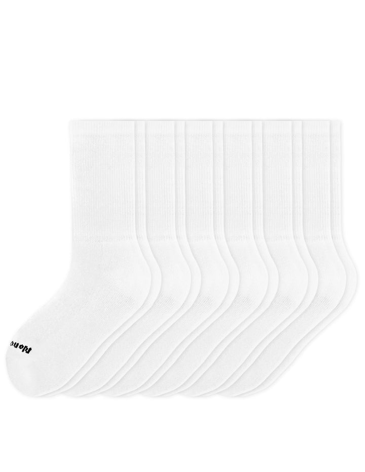 Women's Cushioned Crew Socks 6 Pair Pack