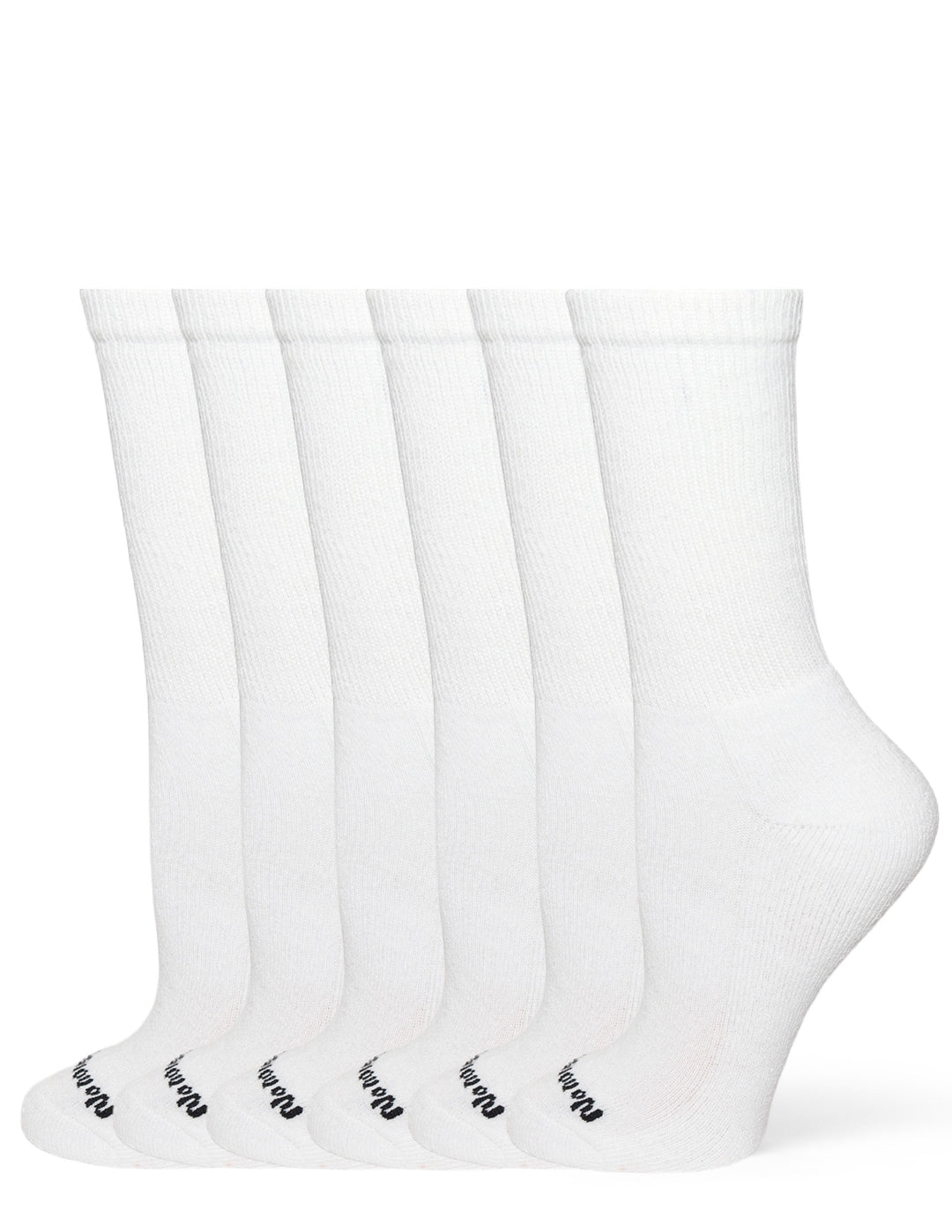 Women's Cushioned Crew Socks 6 Pair Pack