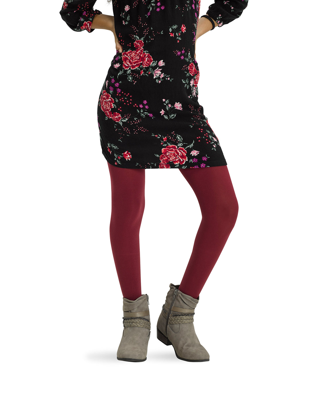 Girl's ExpanTech Opaque Tights