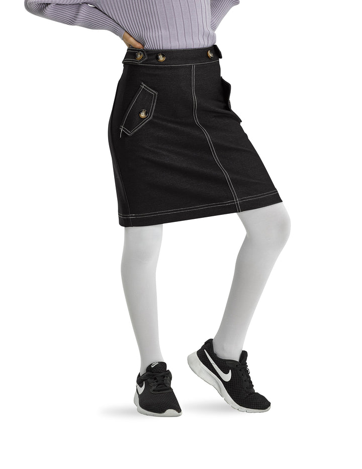 Girl's ExpanTech Opaque Tights