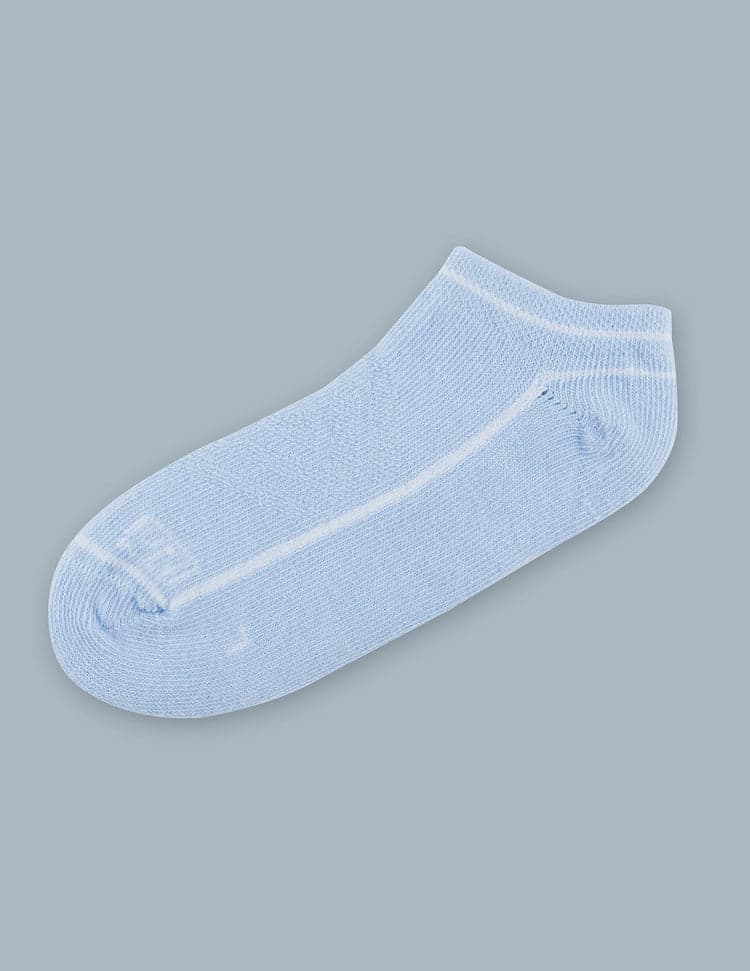 ExpanTech Stretch Tech Kid's No Show Socks 3 Pairs Sky