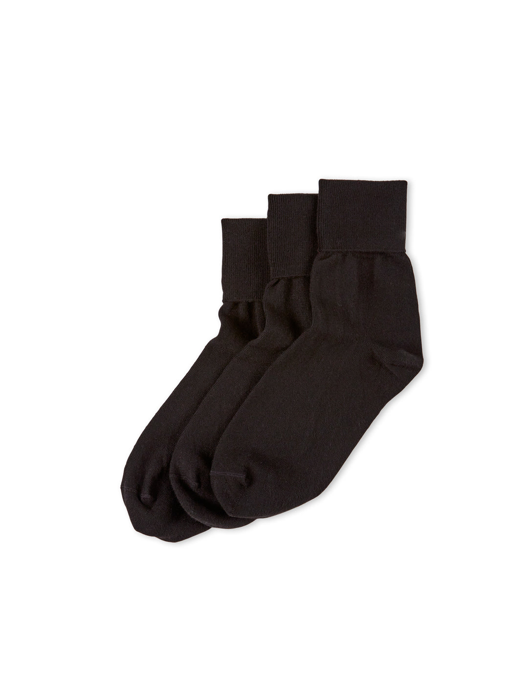 Cotton Turncuff 3 Pair Pack