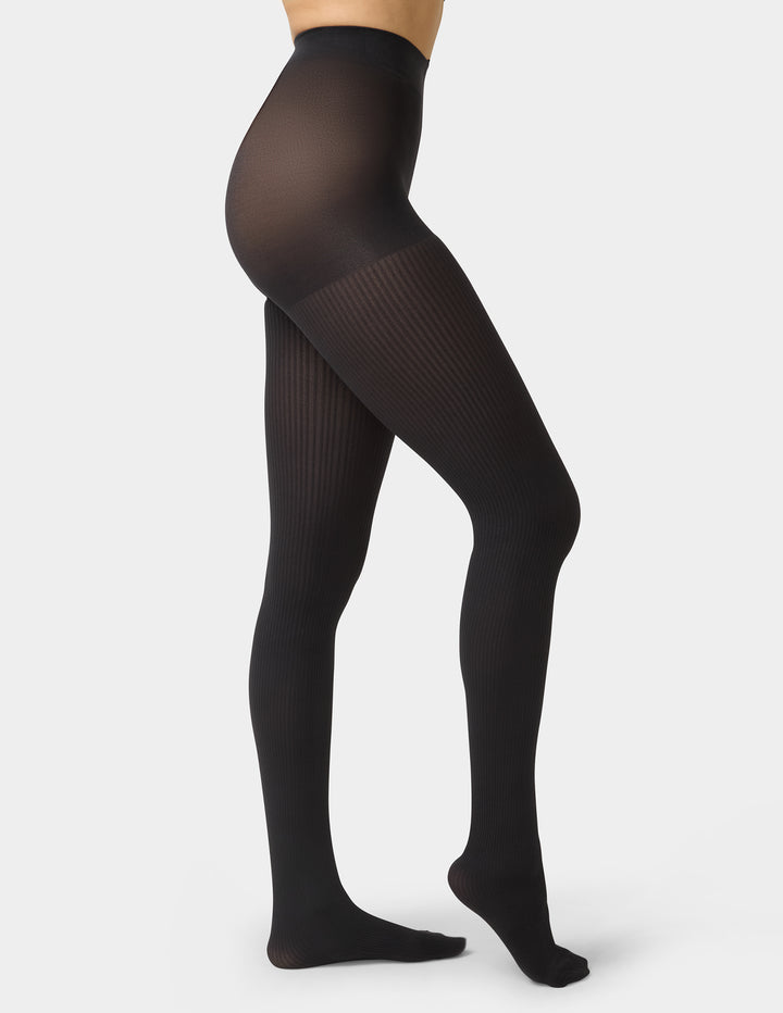 Rib Control Top Tights
