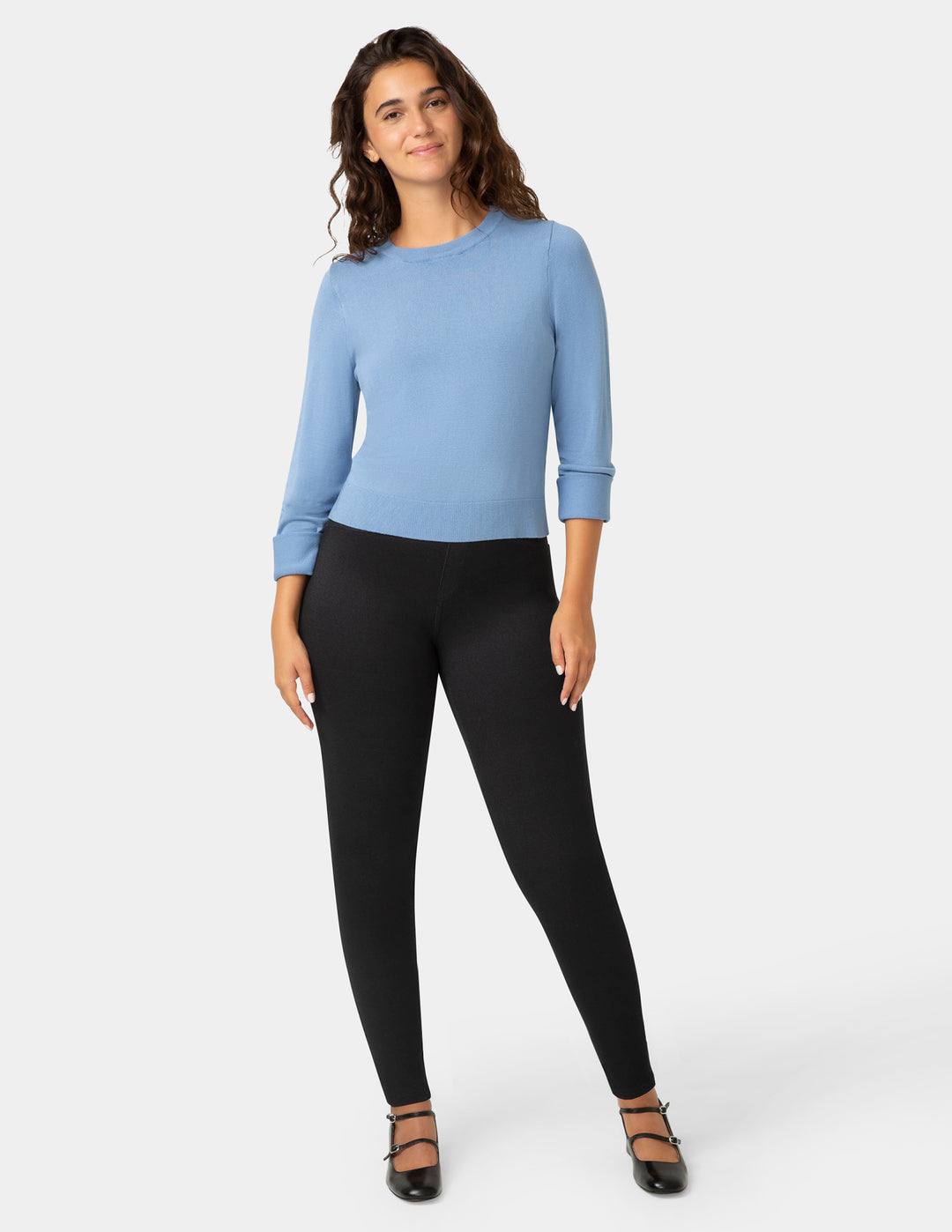 Stretch Denim Leggings