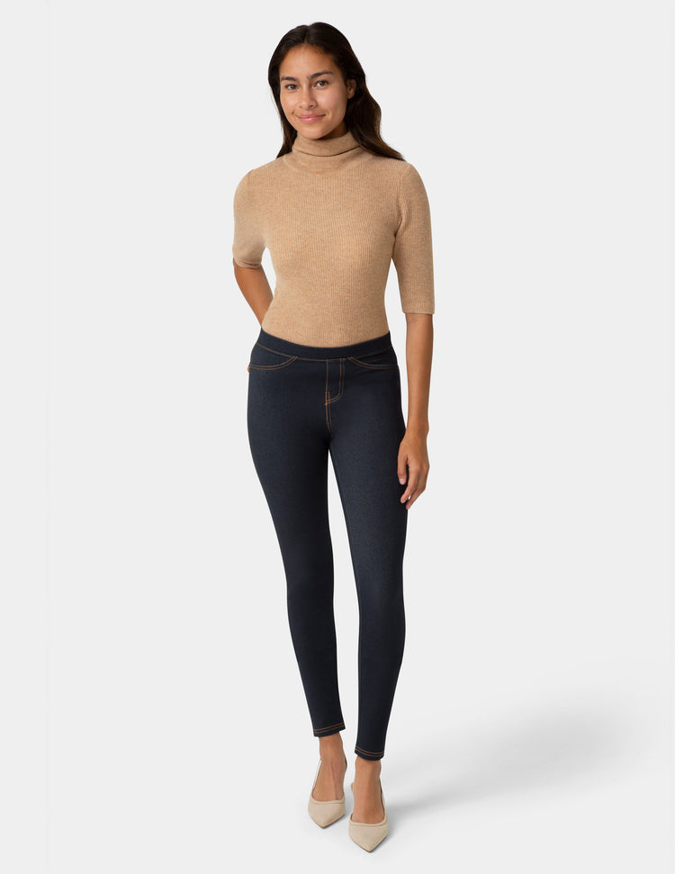 Stretch Denim Leggings