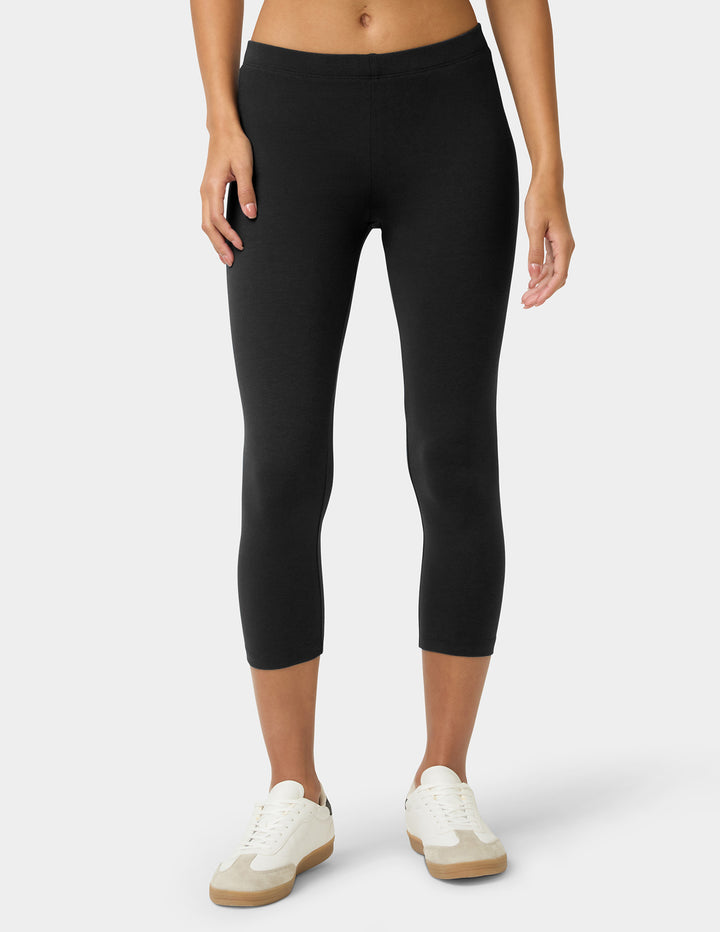 Cotton Capri Leggings
