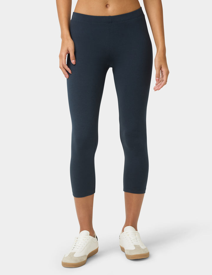 Cotton Capri Leggings