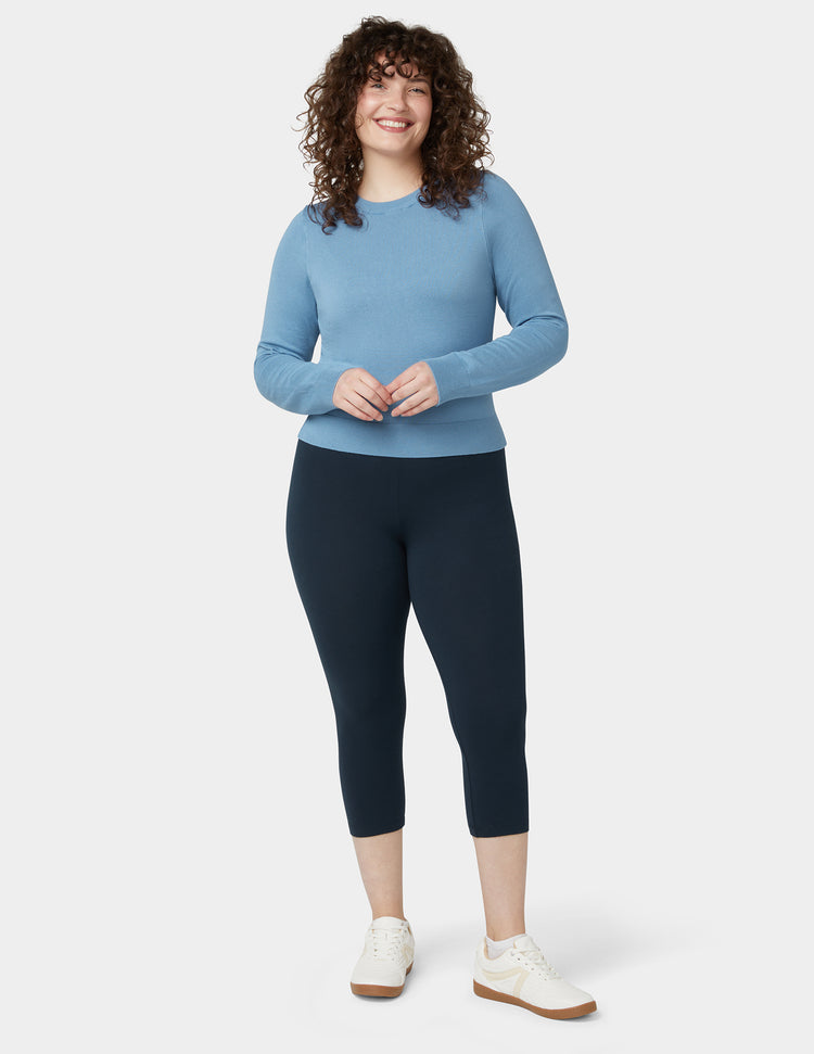 Cotton Capri Leggings