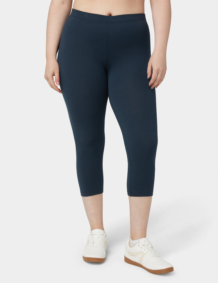 Cotton Capri Leggings