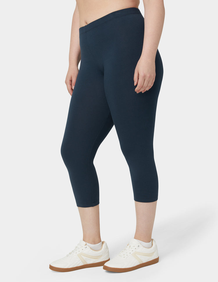 Cotton Capri Leggings