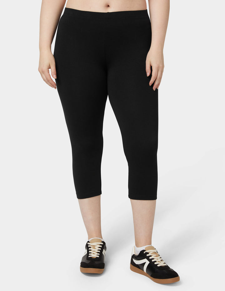 Cotton Capri Leggings