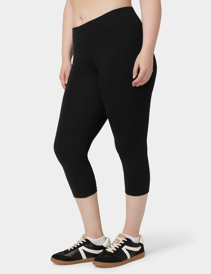 Cotton Capri Leggings