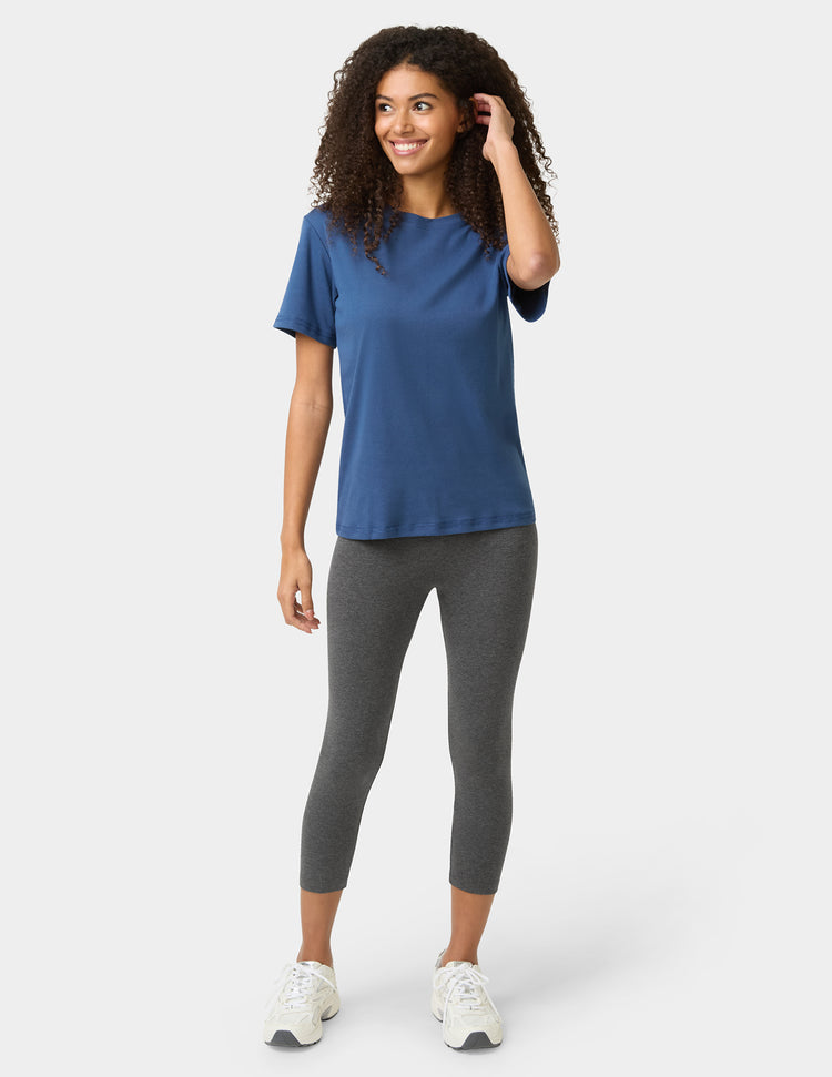 Cotton Capri Leggings