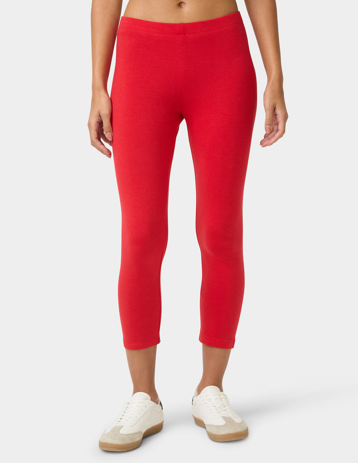 Cotton Capri Leggings