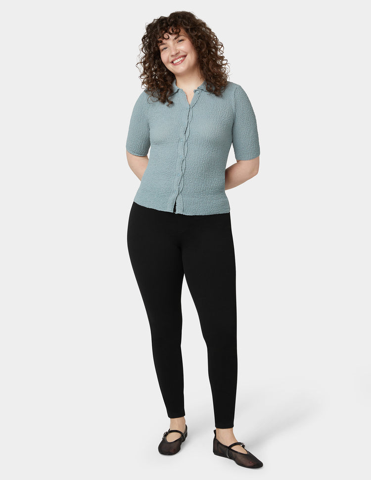 Classic Indigo Denim Leggings