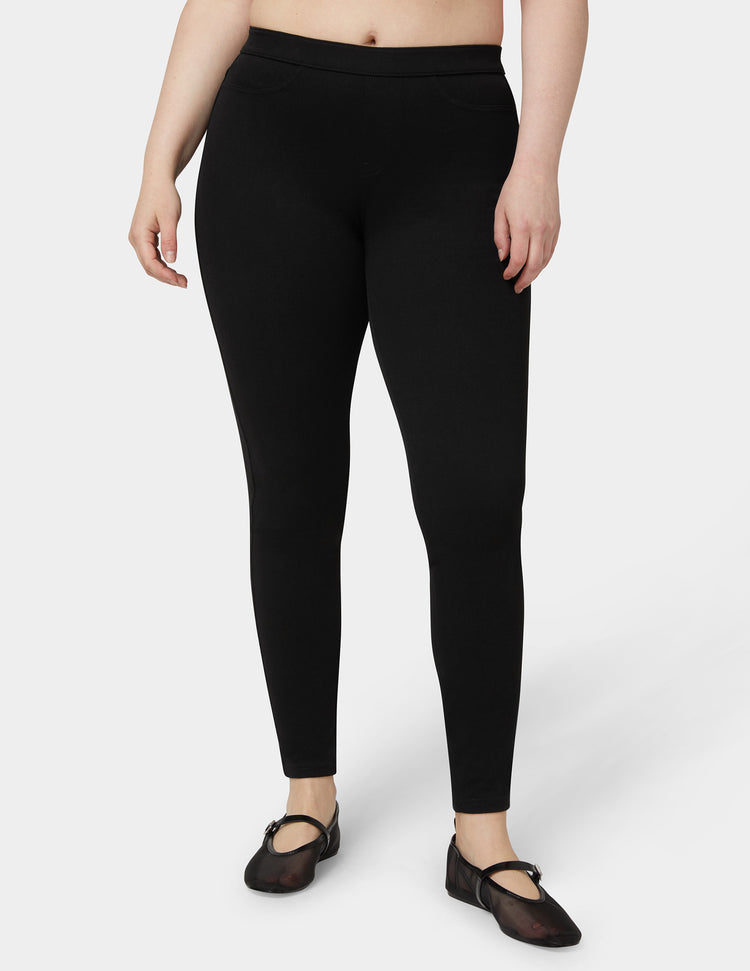 Classic Indigo Denim Leggings