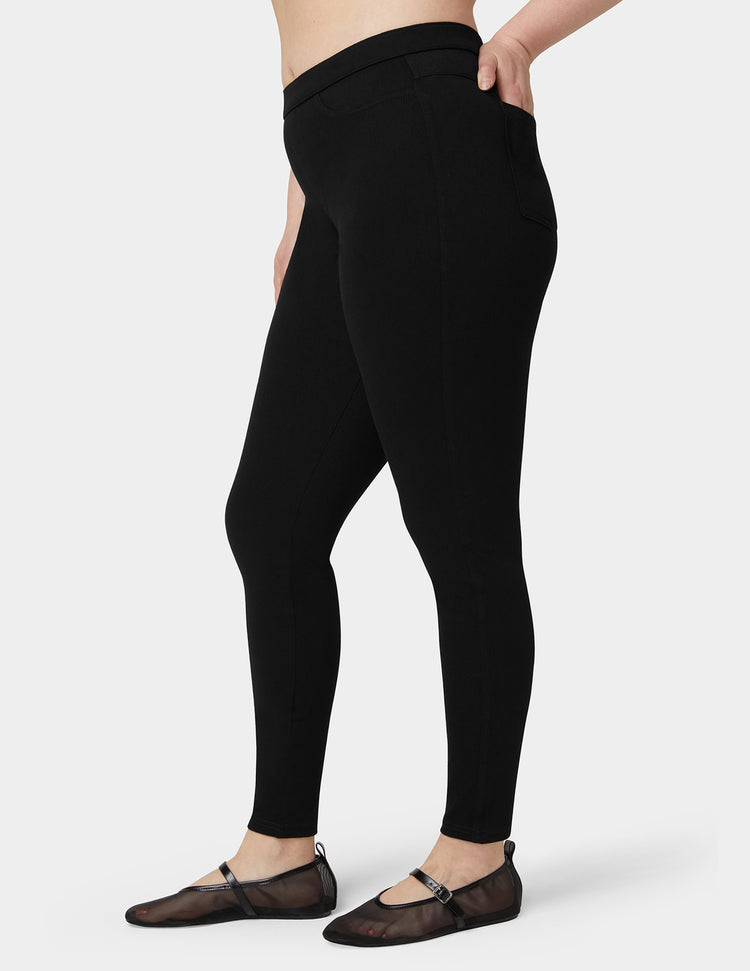 Classic Indigo Denim Leggings
