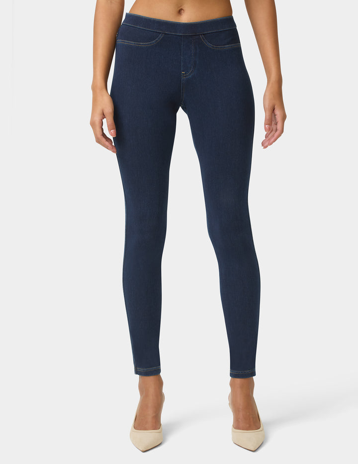 Classic Indigo Denim Leggings