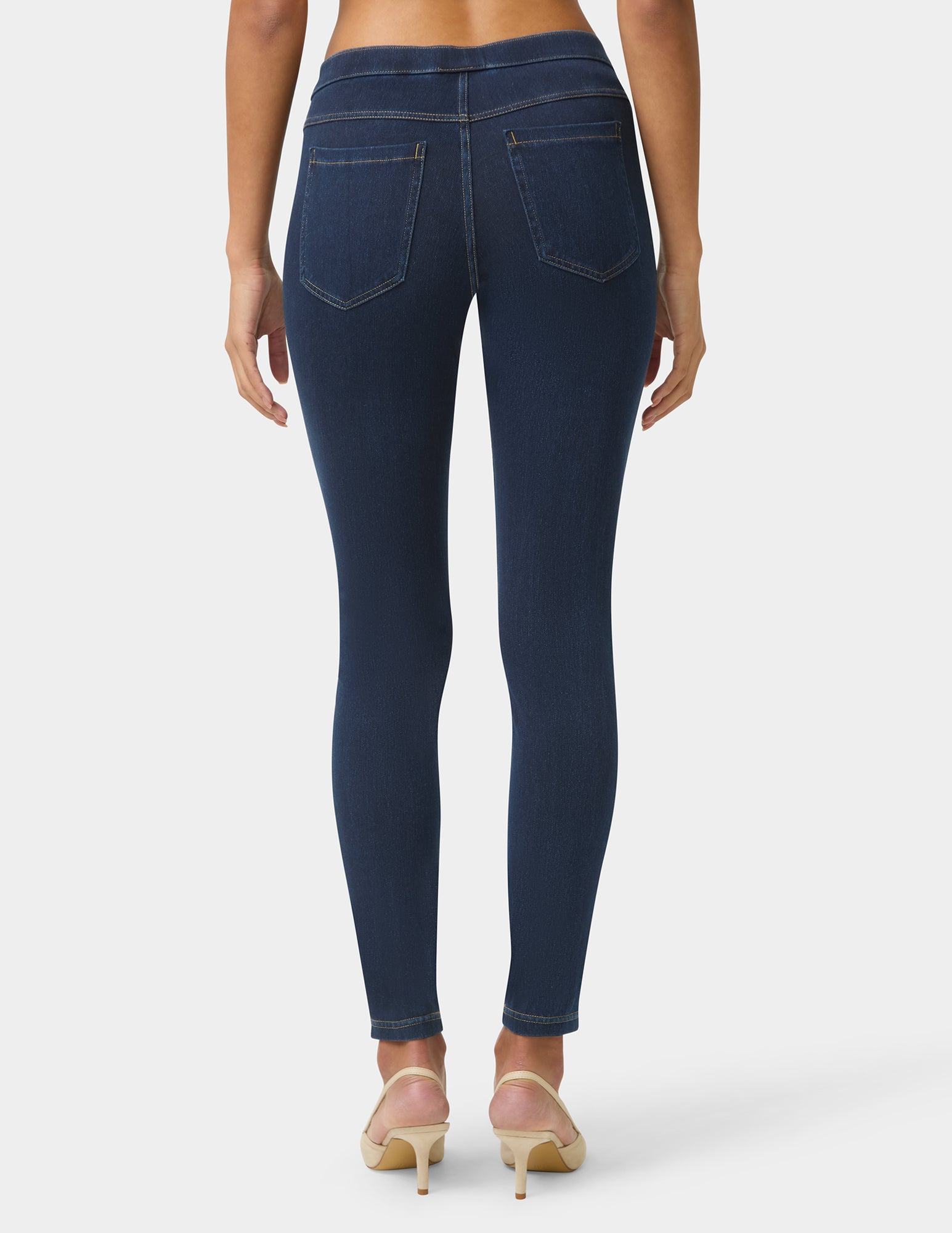 Classic Indigo Denim Leggings – No nonsense