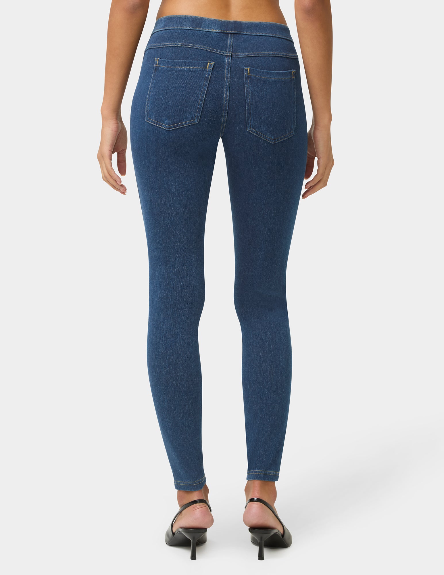 Classic Indigo Denim Leggings – No nonsense