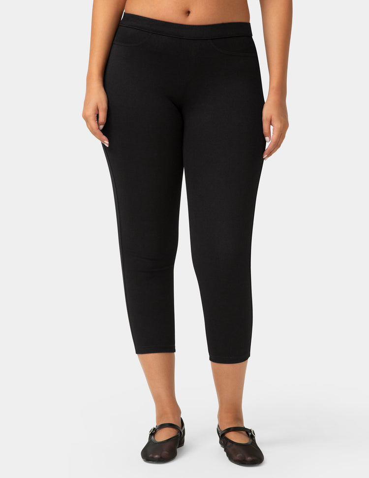 Classic Indigo Denim Capri