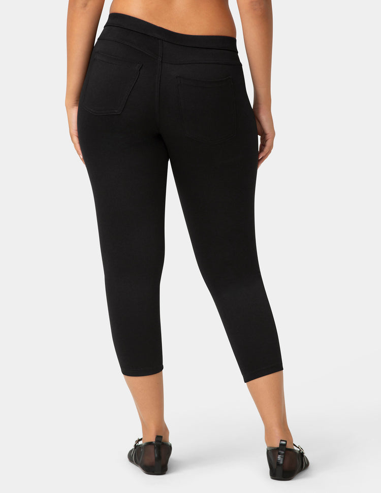 Classic Indigo Denim Capri