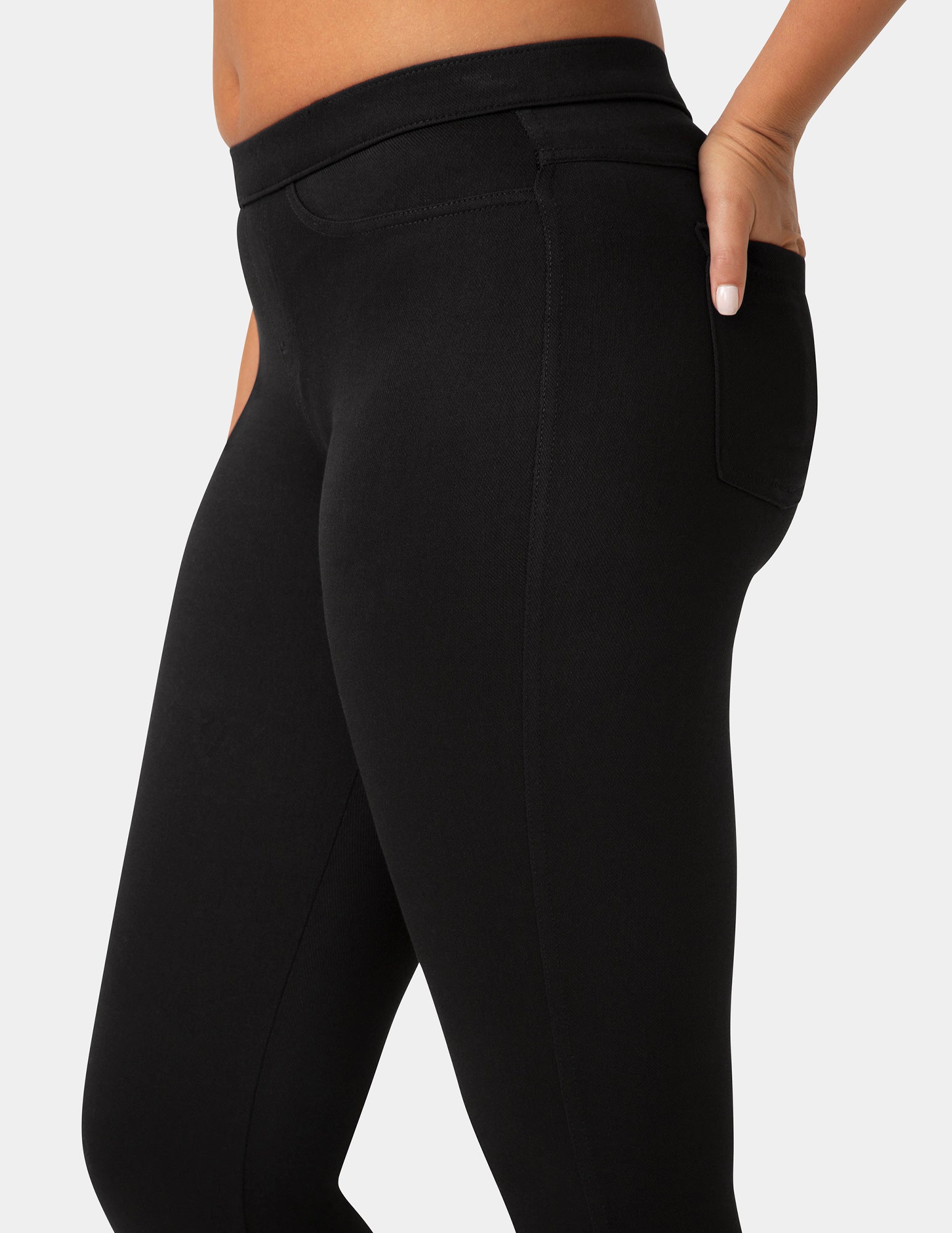 NOA　レディース　BLK S Sabrina Mock Neck Long Sleeve Top - Black | Fashion Nova