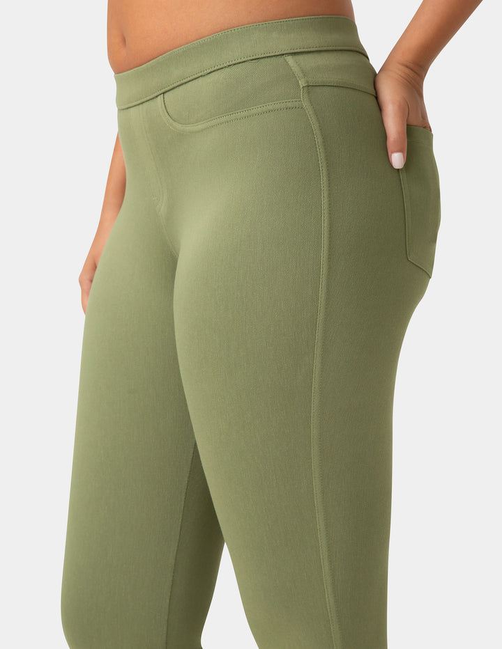 Classic Indigo Denim Capri
