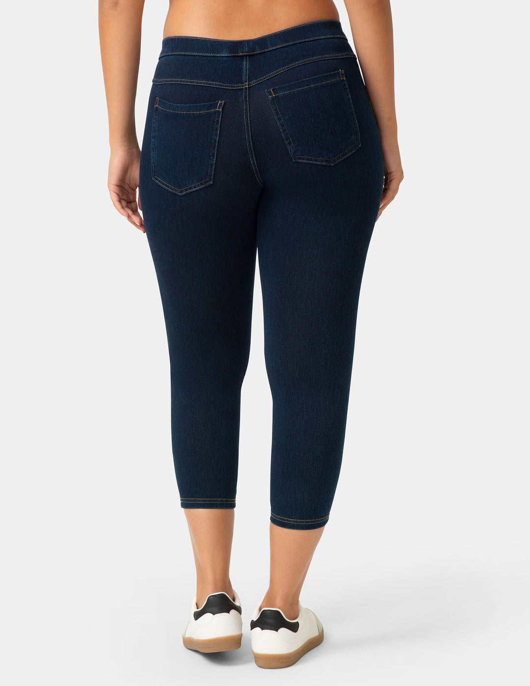 Classic Indigo Denim Capri