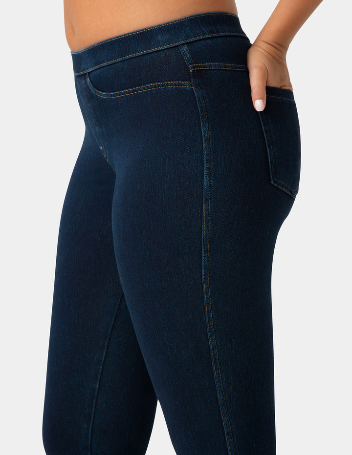 Classic Indigo Denim Capri