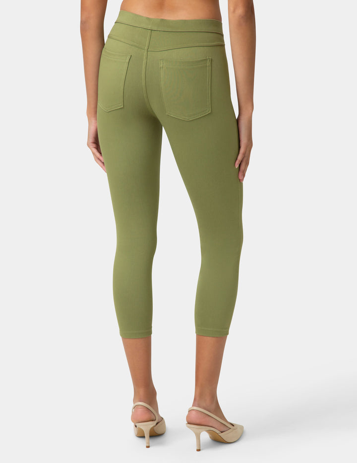 Classic Indigo Denim Capri