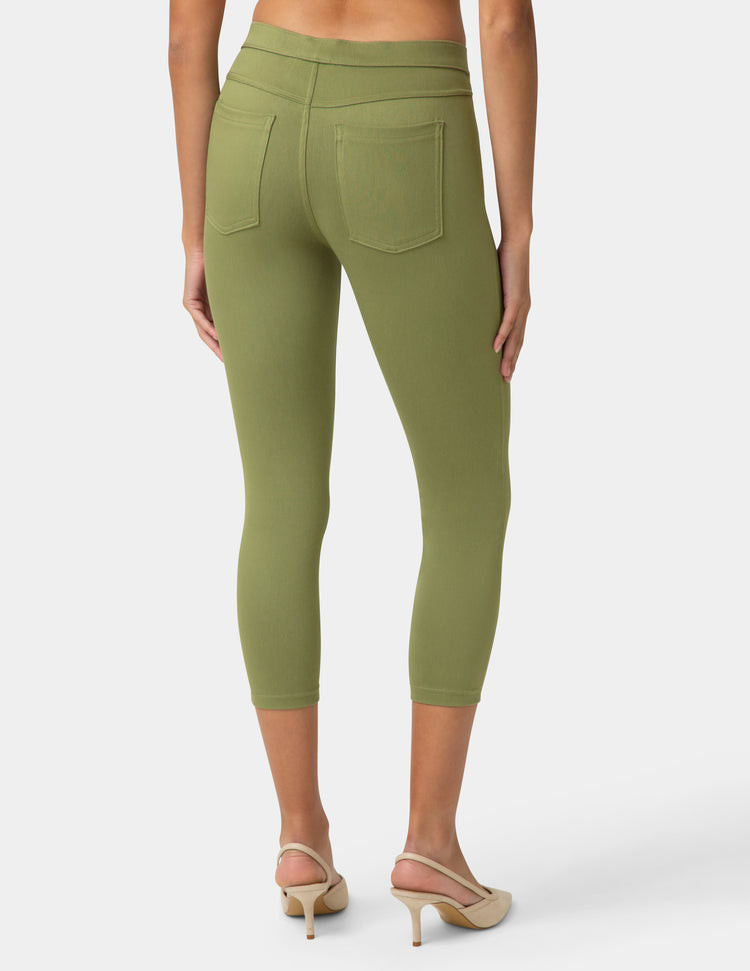 Classic Indigo Denim Capri