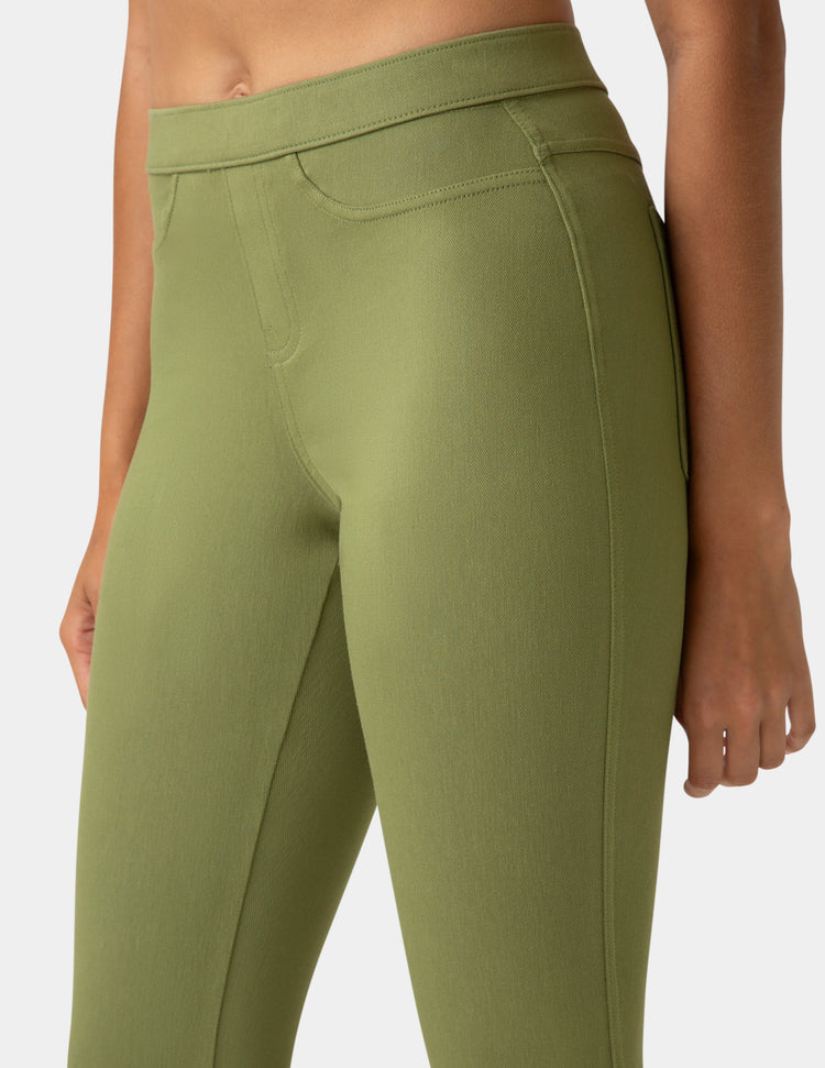 Classic Indigo Denim Capri
